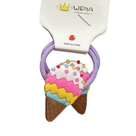 Plaukų gumytės Ledai Plaukų gumytės Ledai Hair ties Ice cream skinstars