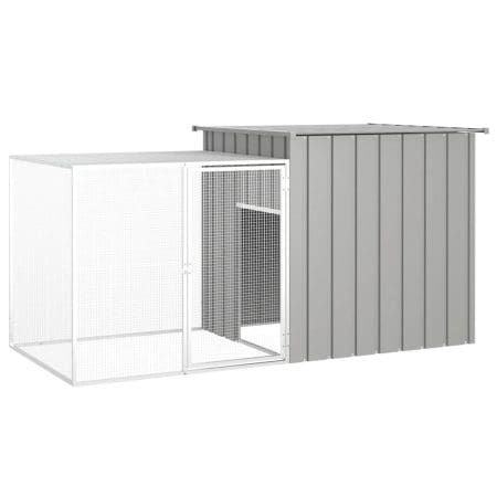 8720286902516_g_en_hd_5 vidaXL Narvas viščiukams, pilkas, 200x91x100cm, galvanizuotas plienas skinstars.lt
